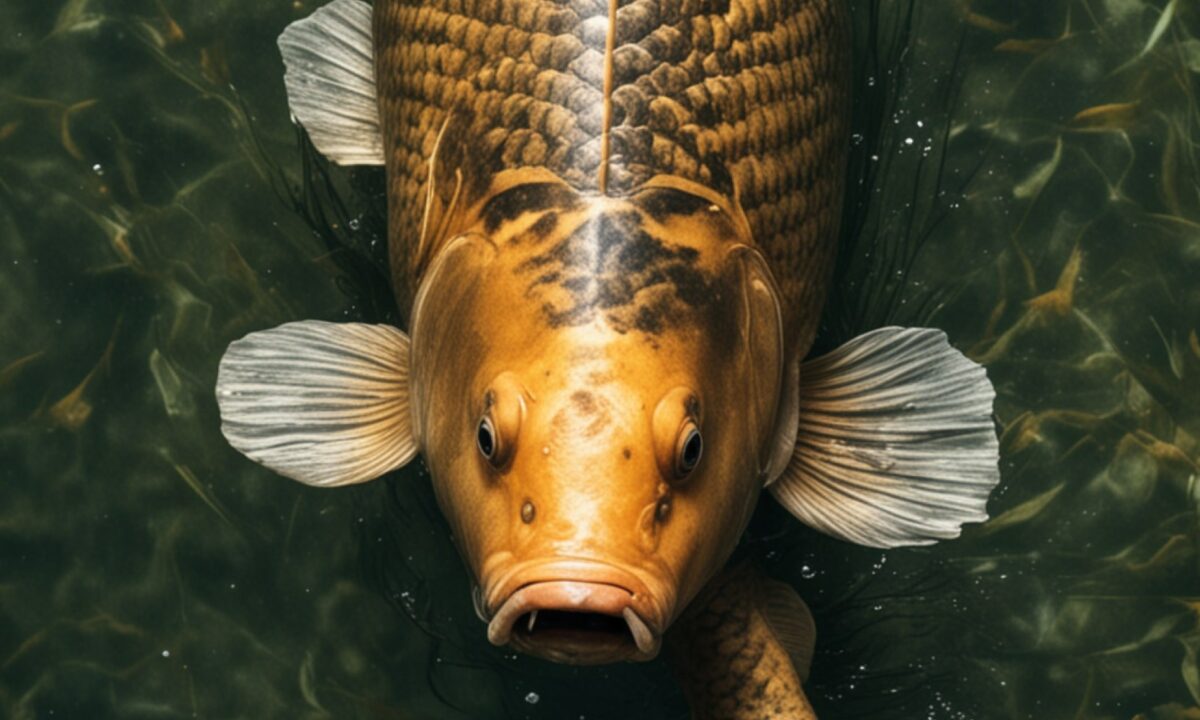 Karpfen im Wasser