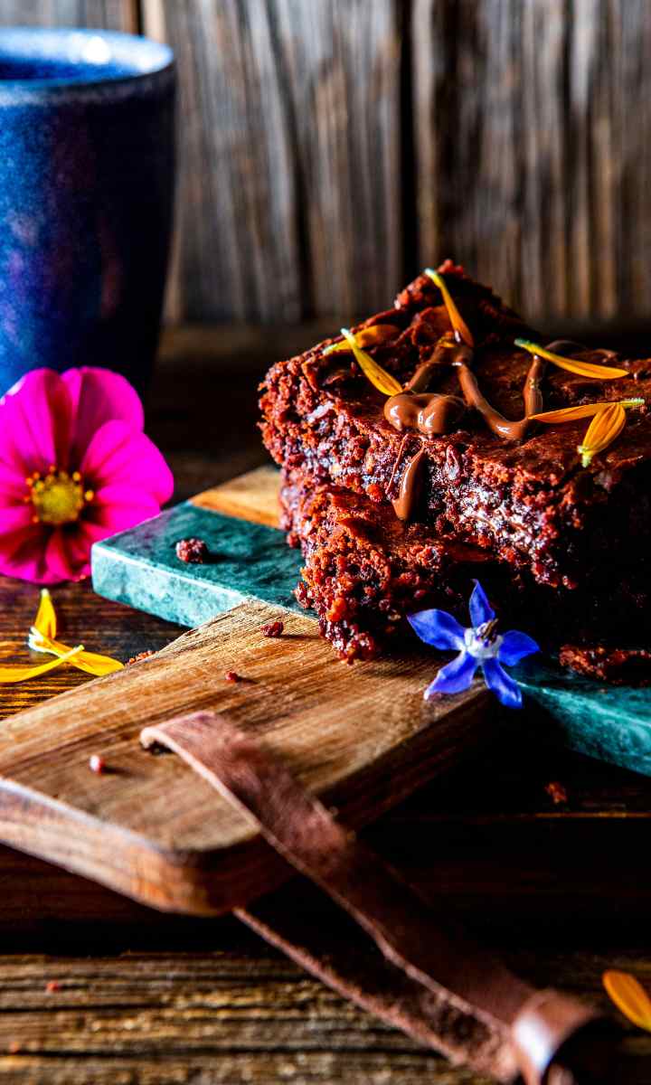 Bohnenbrownies mit Haferflocke