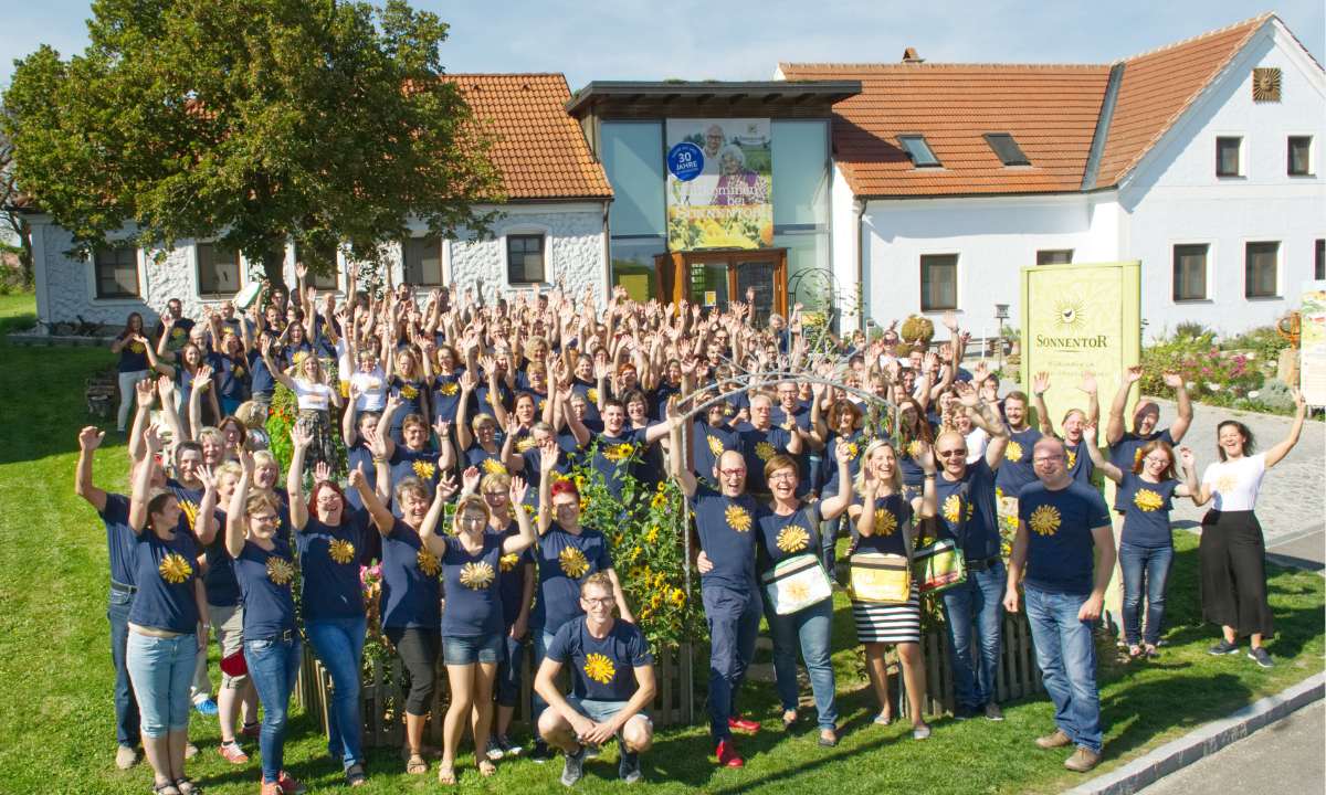 Das Team von Sonnentor in Sprögnitz