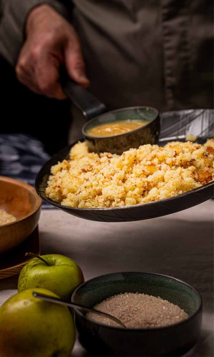 Rezept aus dem Gaumen Hoch-Printmagazin 01/25 von Moritz Bio-Restaurant Riebeln