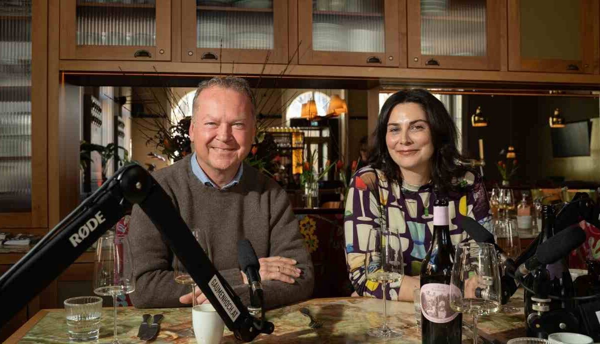 Gaumen Hoch-Podcast über nachhaltigen Wein mit Marion Ebner-Ebenauer und Fritz Wieninger