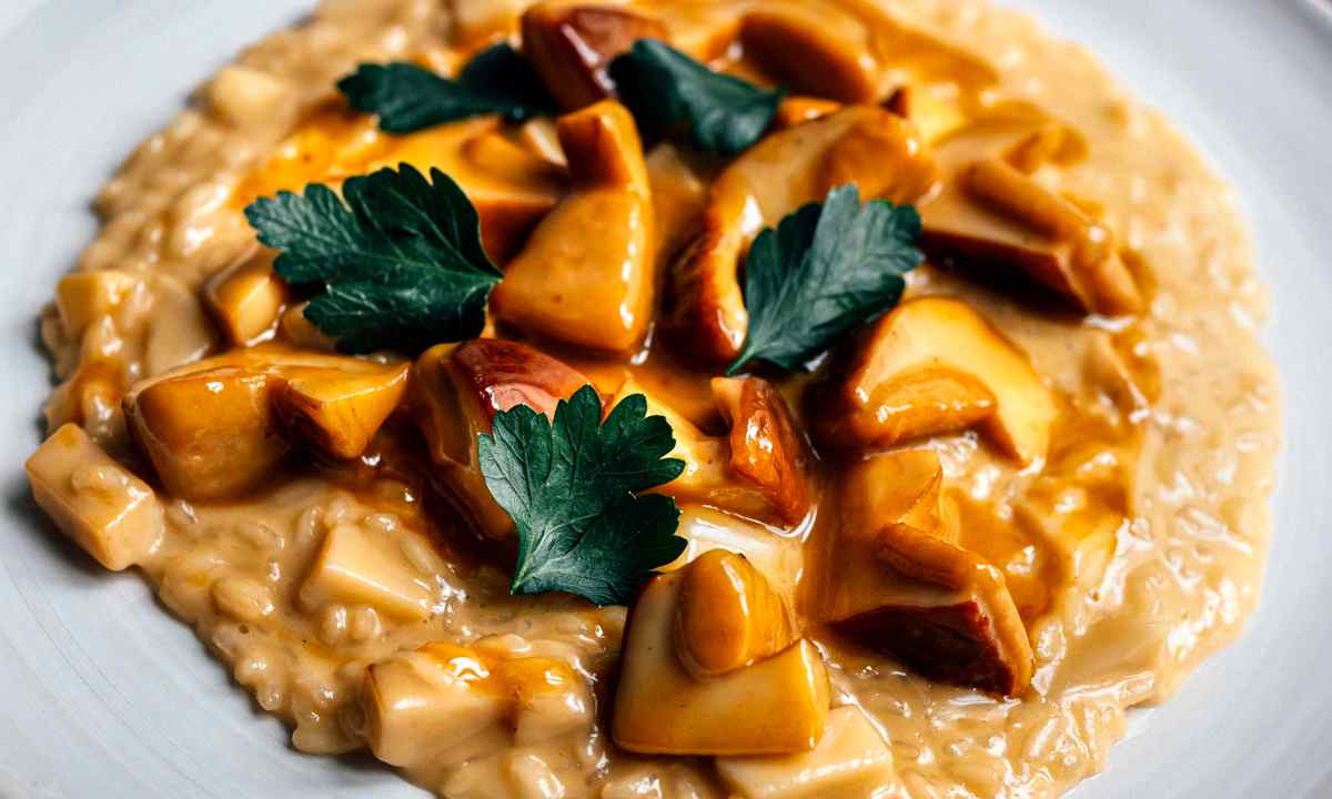 Steinpilzrisotto