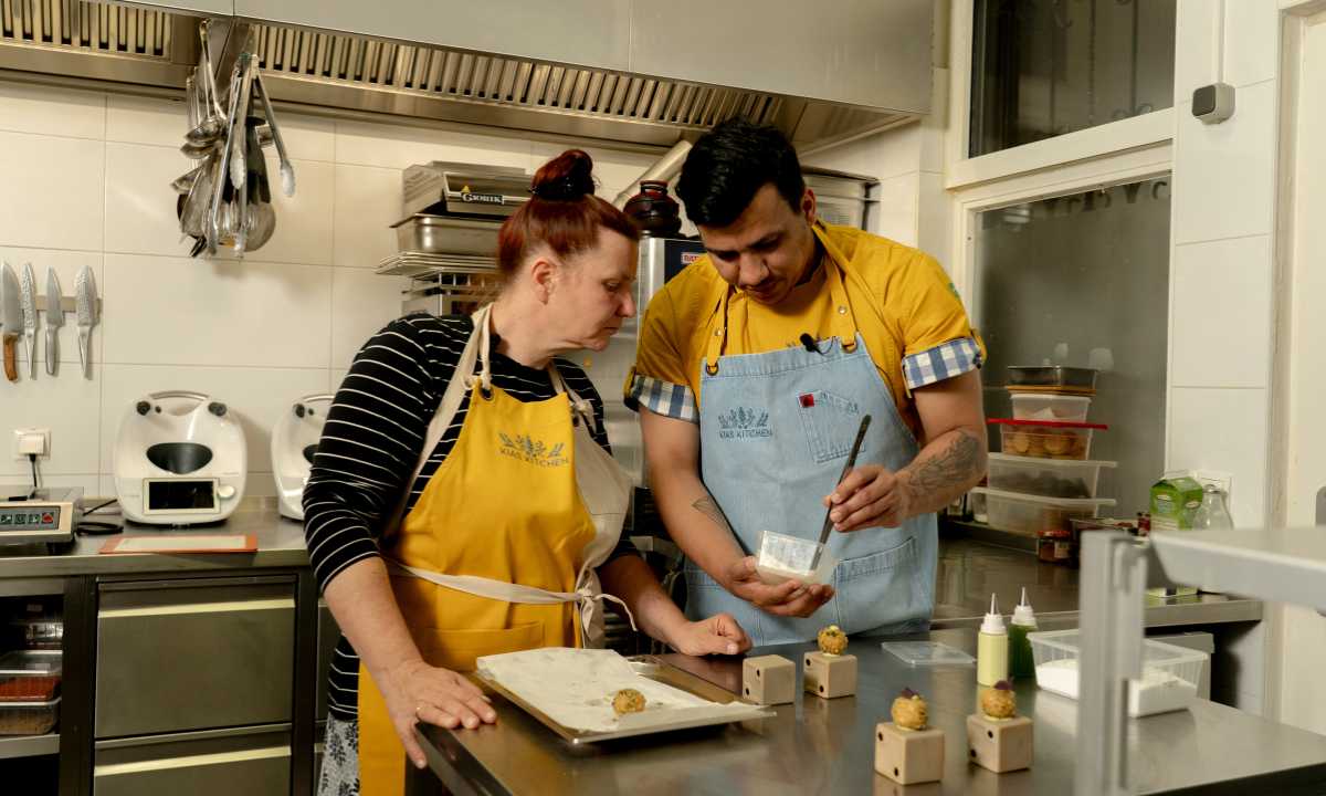 Gaumen Hoch-Tellerrandschau mit Kias Kitchen und finkundgut