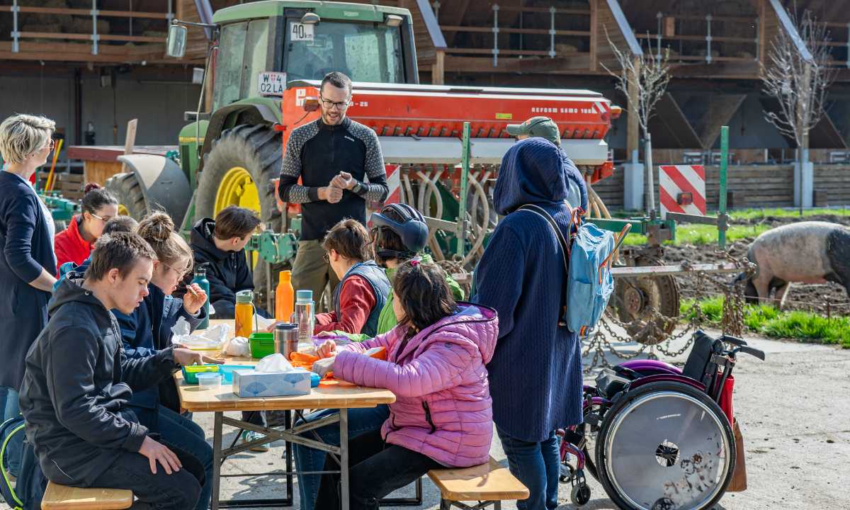 Gaumen Hoch-Tellerrandschau mit dem Cafe Außergewöhnlich und dem Biohof Maurer