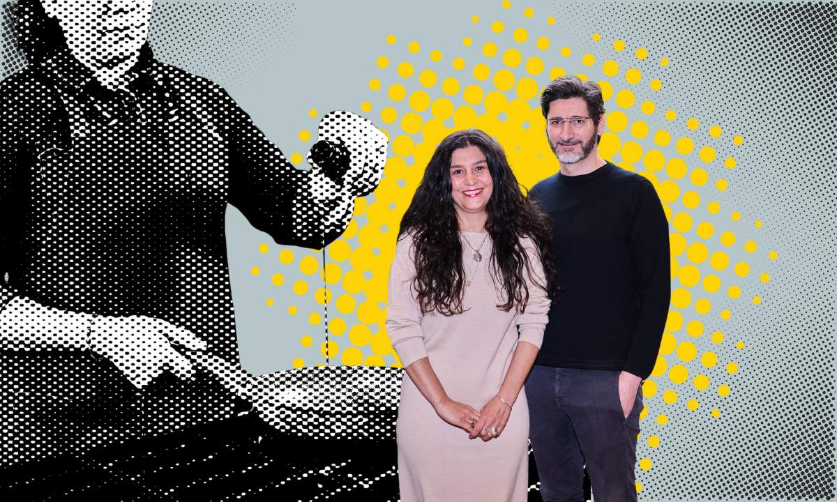 Parvin Razavi und Paul Ivić