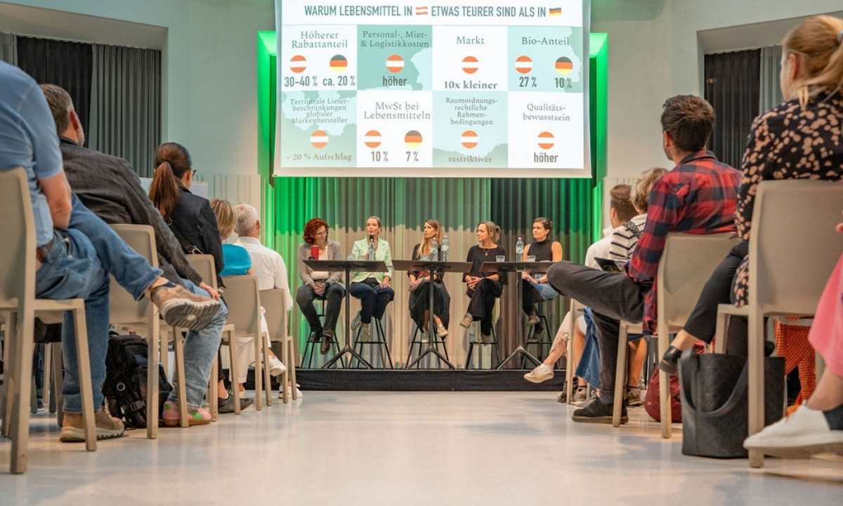 Gaumen Hoch-Diskussion „Billig essen-teuer einkaufen
