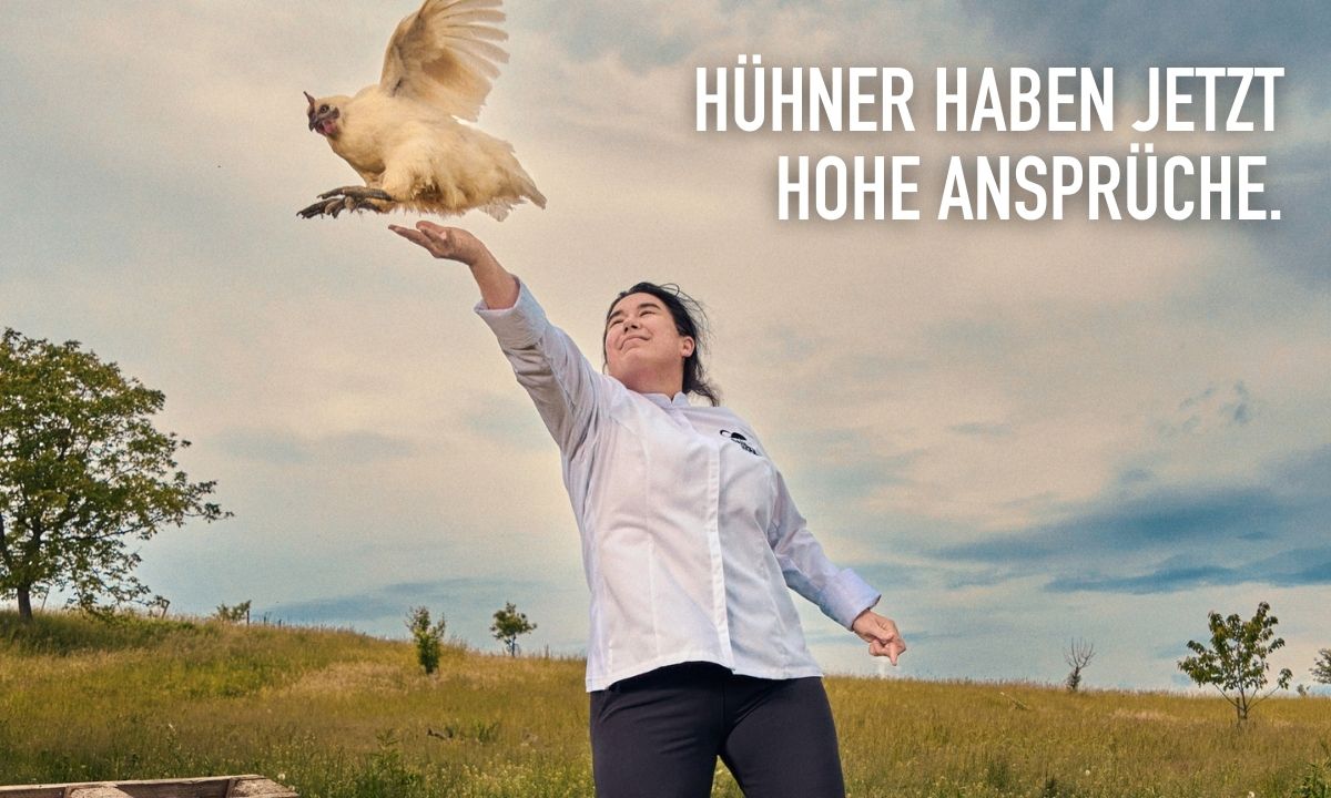 Gaumen Hoch hebt eure Ansprüche mit Christina Luger
