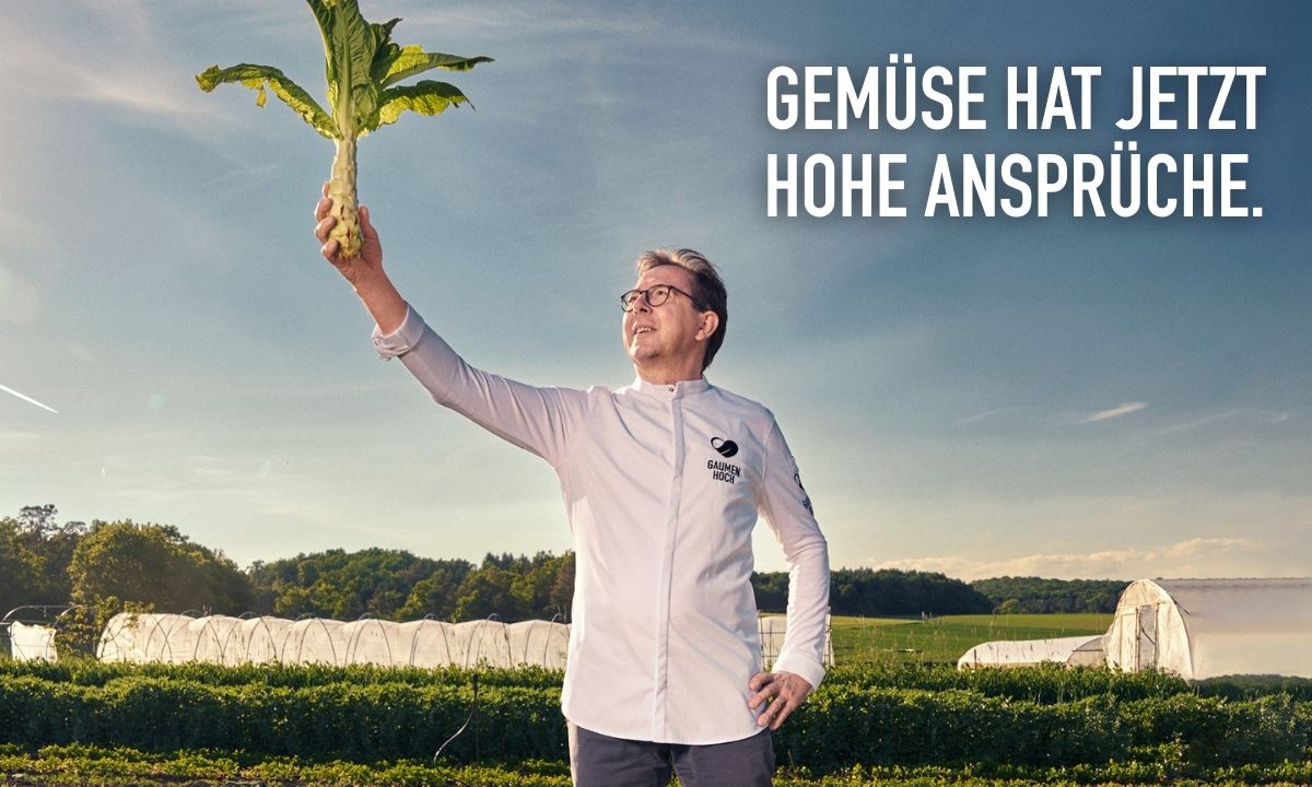 Gaumen Hoch hebt eure Ansprüche mit Heinz Reitbauer