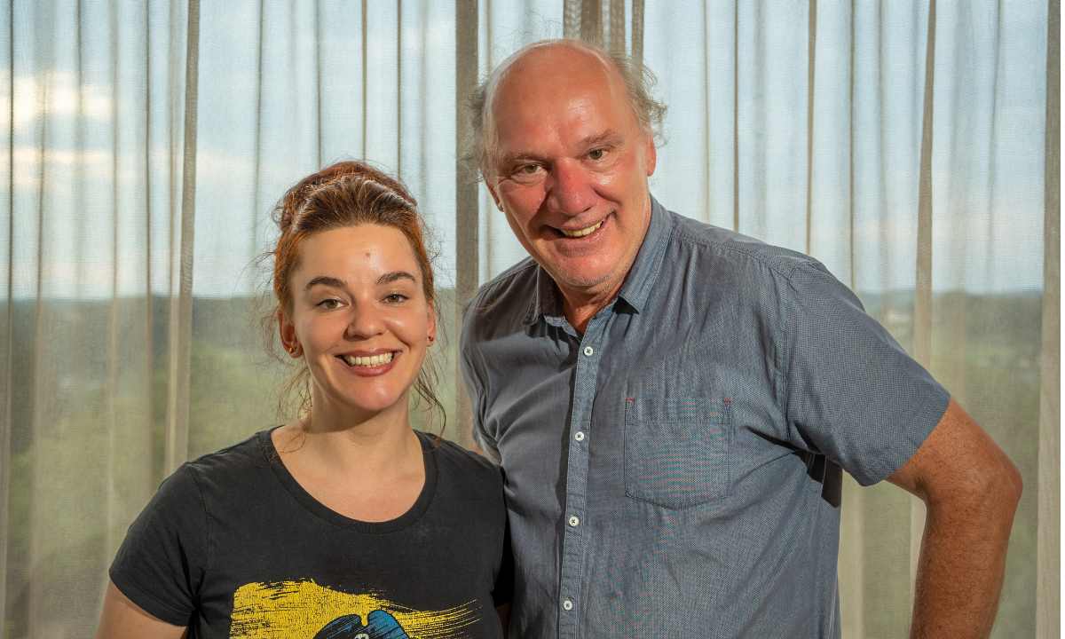 Josef und Julia Zotter im Gaumen Hoch-Podcast