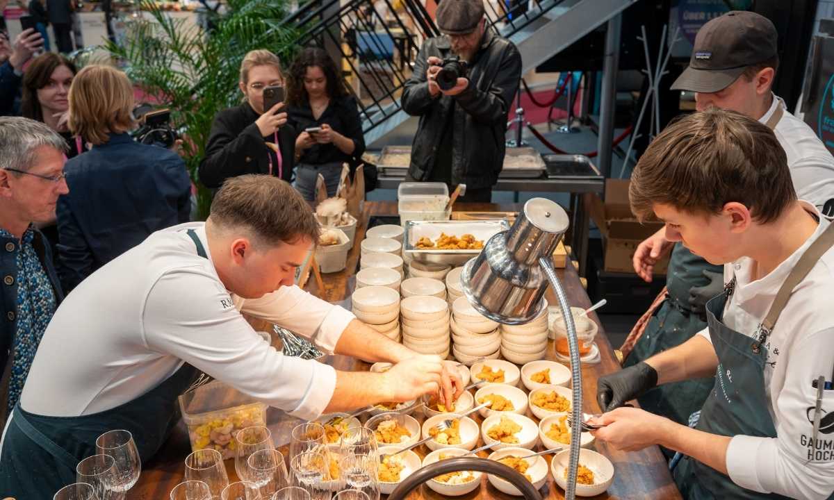 Gaumen Hoch bei der GAST 2025 Gericht