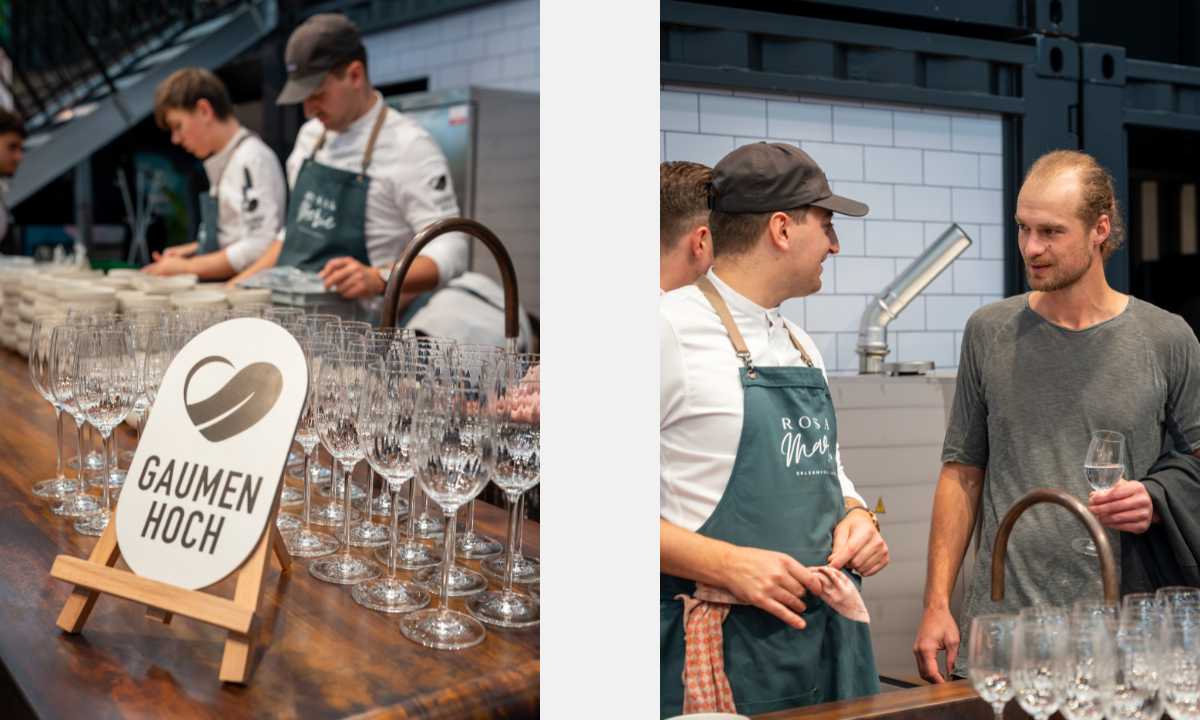 Gaumen Hoch bei der GAST 2025 Strobls Naturwein