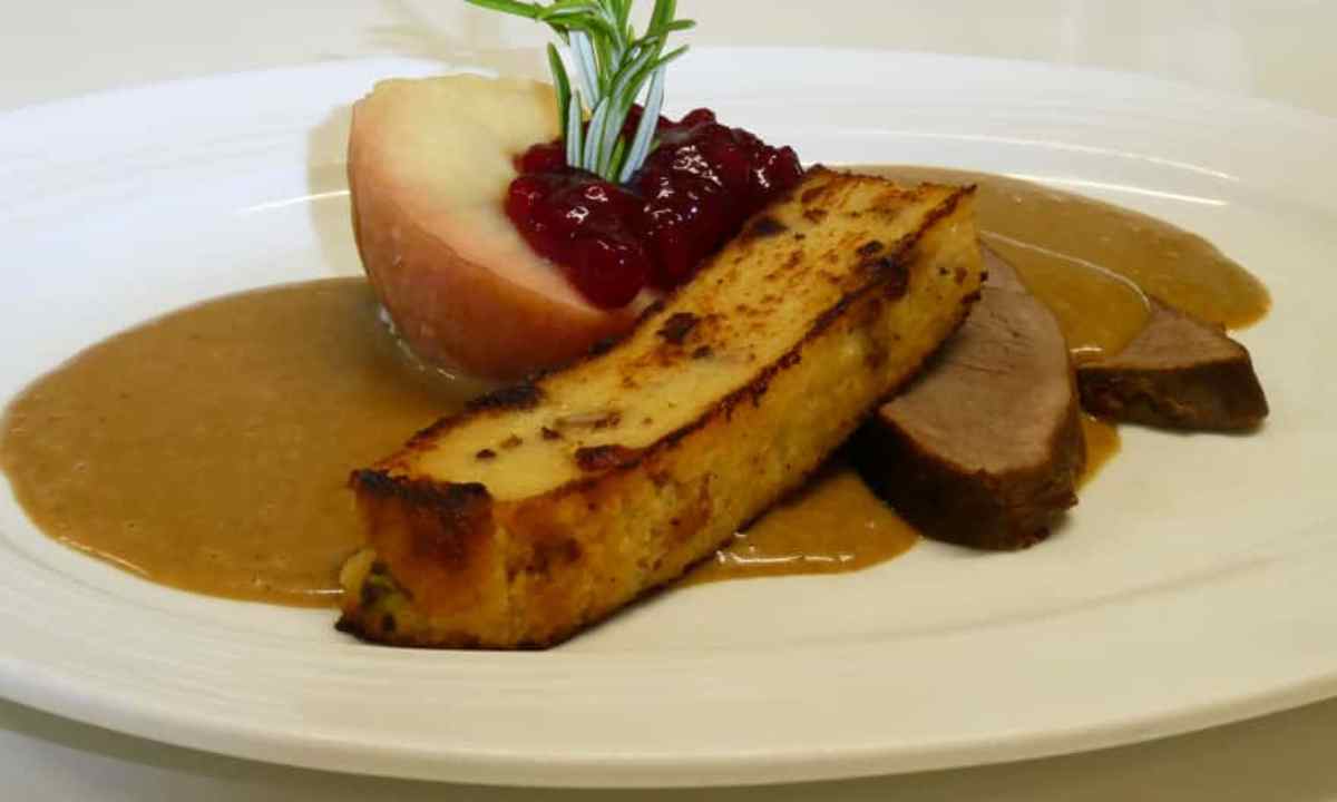 Geschmorter Hirschkalbsschlögl