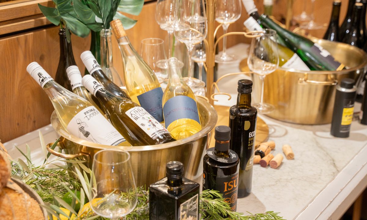 Gaumen Hoch-Event im Ströck Feierabend mit Bio-Olivenölen von Marlis Gute Sachen