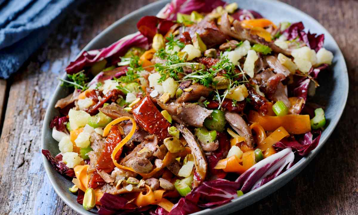 Herbstlicher Salat