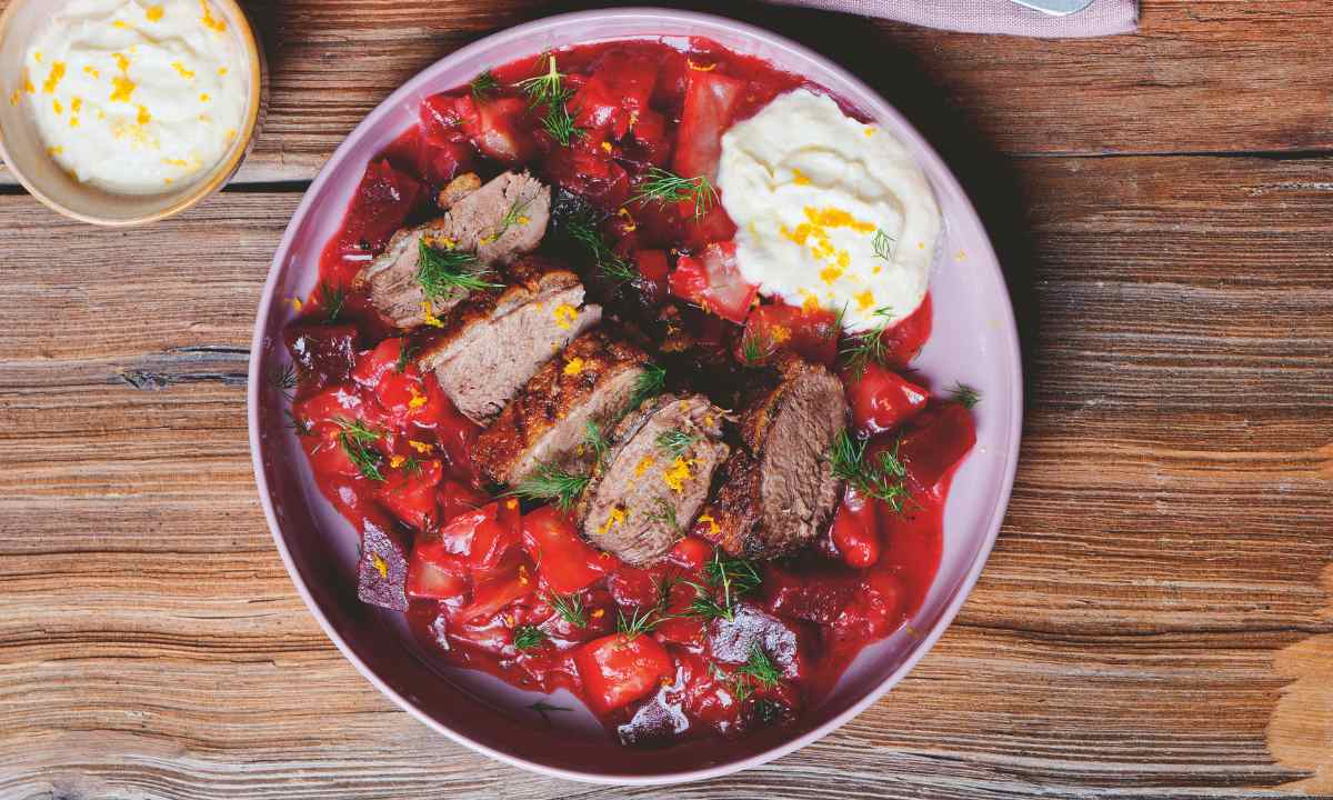 Gebackene Entenbrust