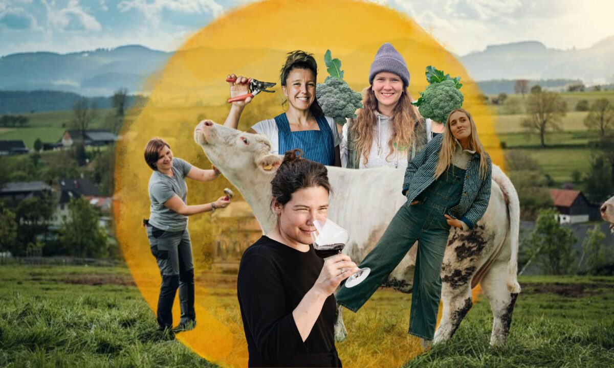 Landwirtinnen Gaumen Hoch