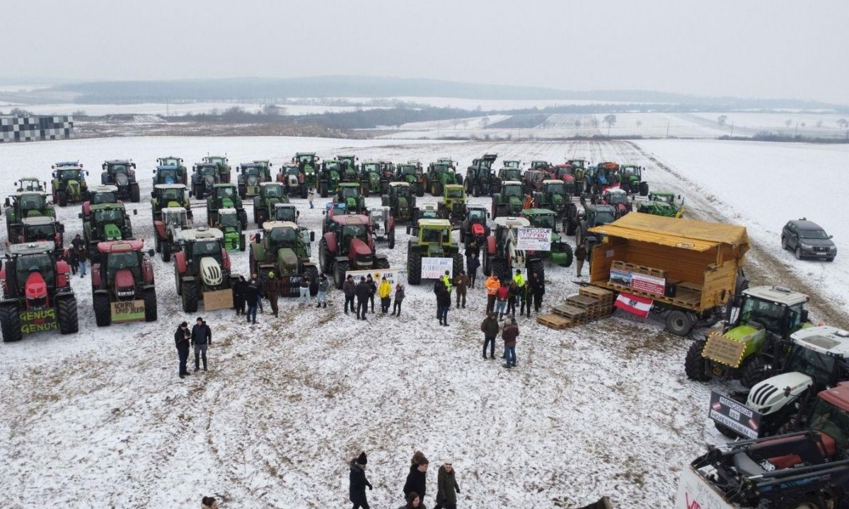 Bauernprotest 2026 Parndorf
