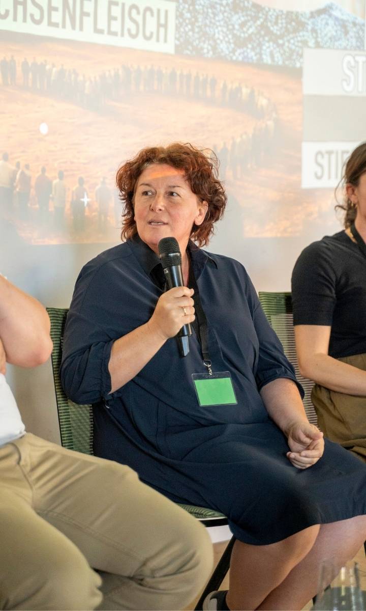 Gaumen Hoch Connection 2026 Panel Talk mitSandra Weiß von Pillhof Bio-Ochsenfleisch