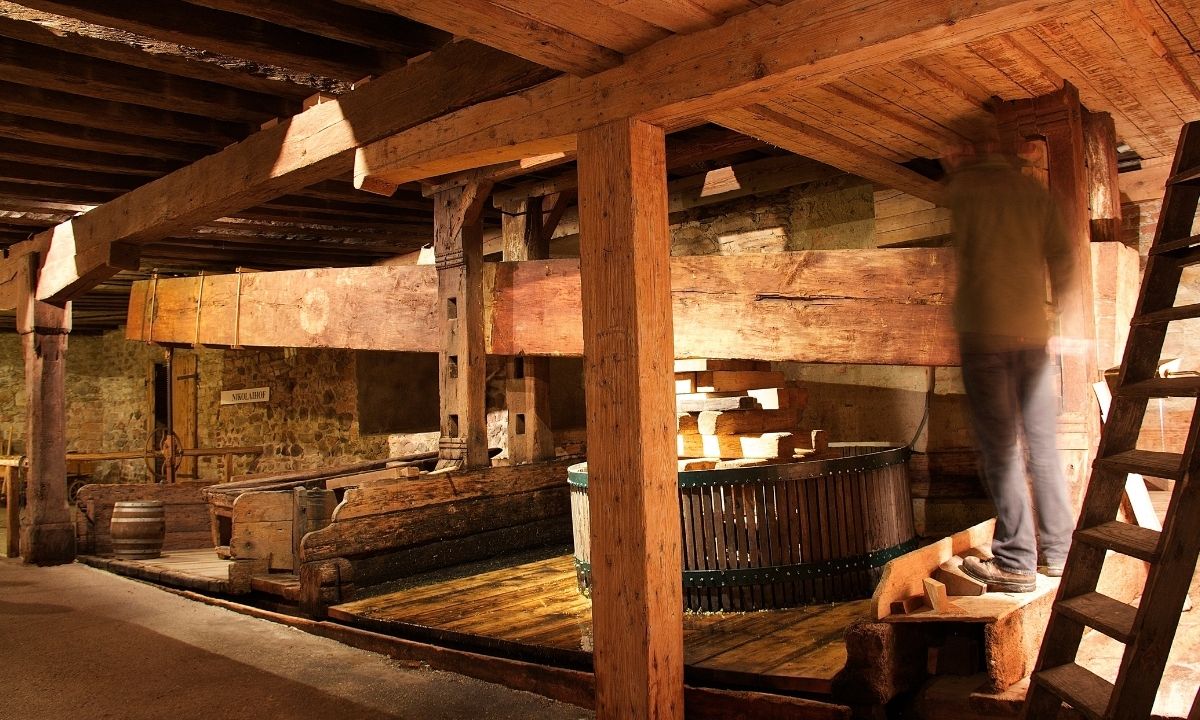 Baumpresse Nikolaihof Wachau