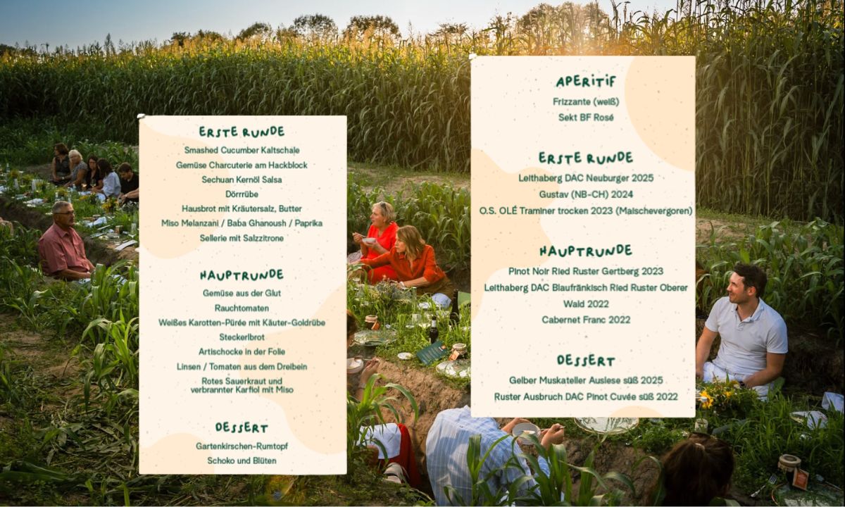 Menü Farm is Table Wrenkh