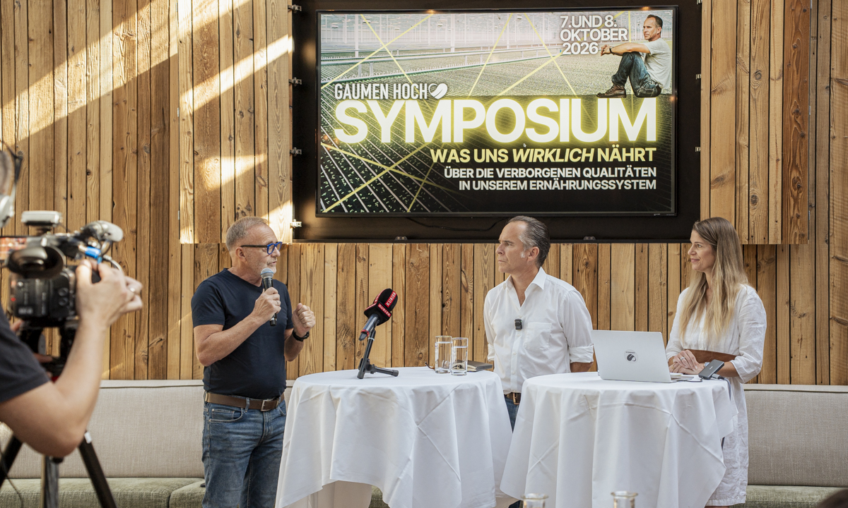 Gaumen Hoch-Symposium 2026: Pressegespräch im Kolarik