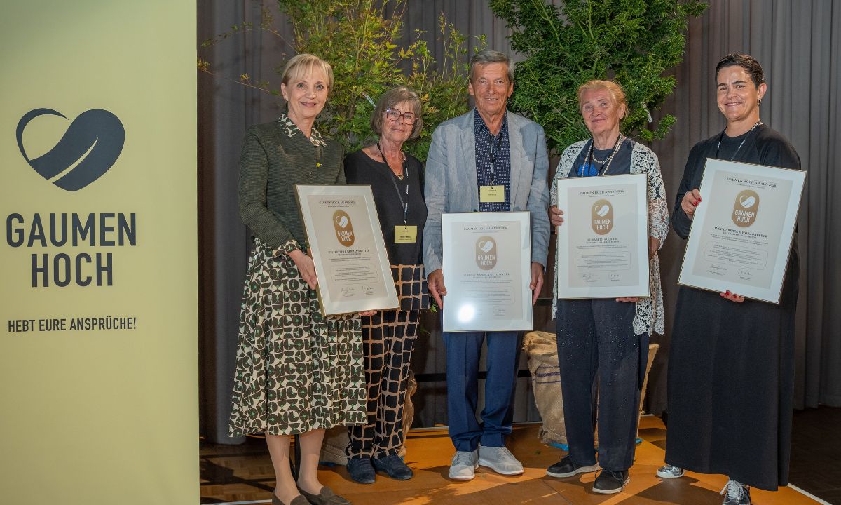 Gaumen Hoch-Symposium 2026: Gaumen Hoch-Awards beim Fest der Pionier:innen