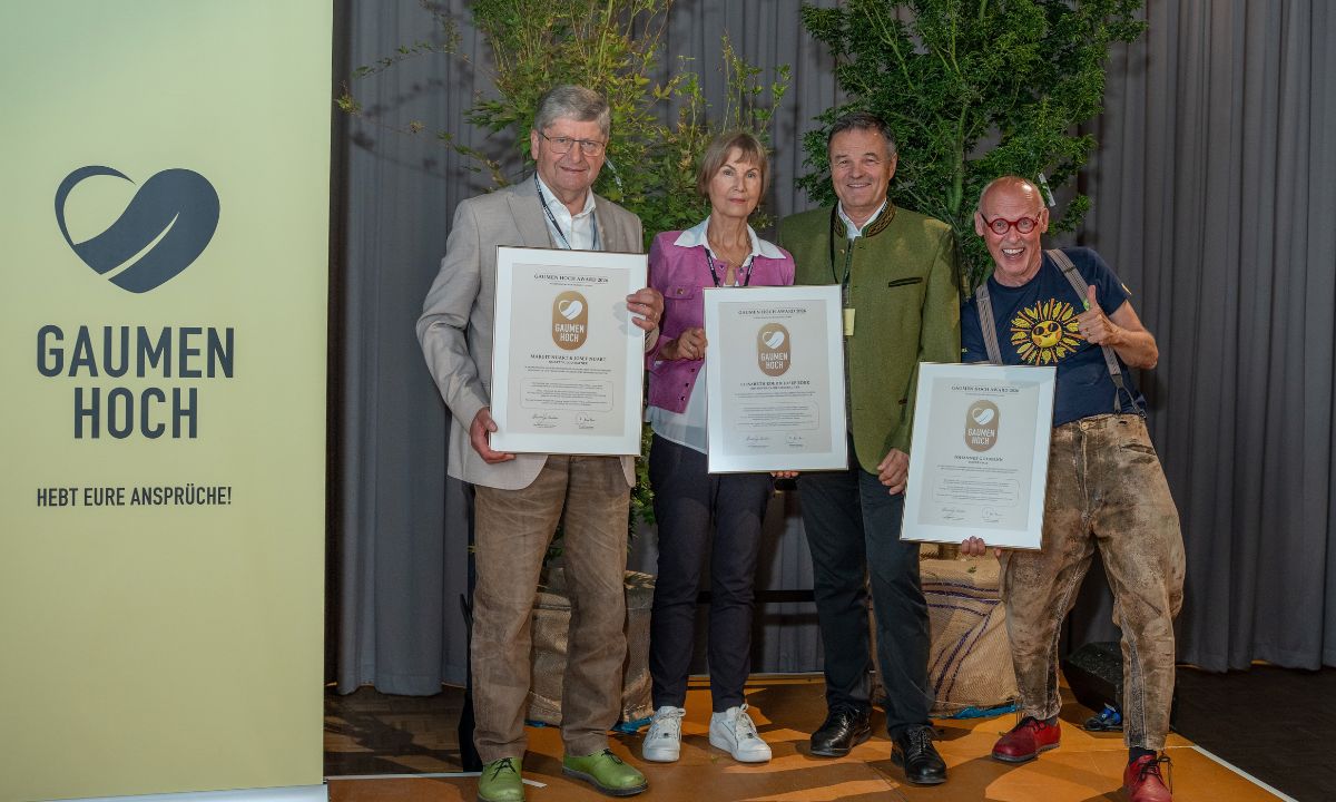 Gaumen Hoch-Symposium 2026: Gaumen Hoch-Awards beim Fest der Pionier:innen
